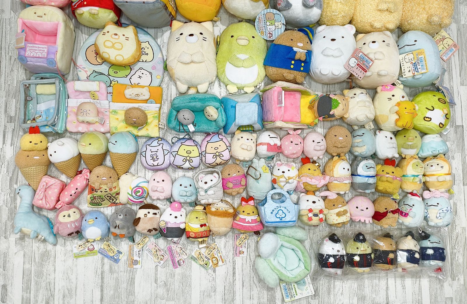 SG082 100体セット すみっコぐらし ぬいぐるみ まとめ売り - メルカリ