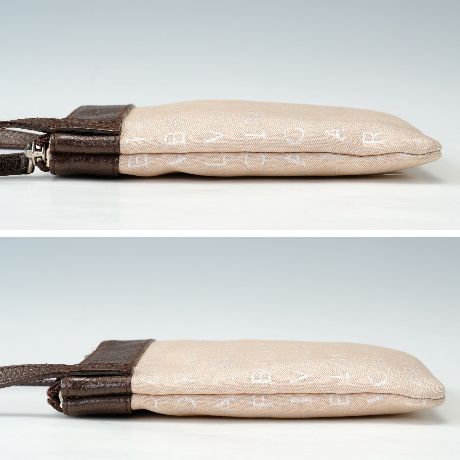 極美品】BVLGARI ブルガリ ロゴマニア ミニショルダー サコッシュ 斜め