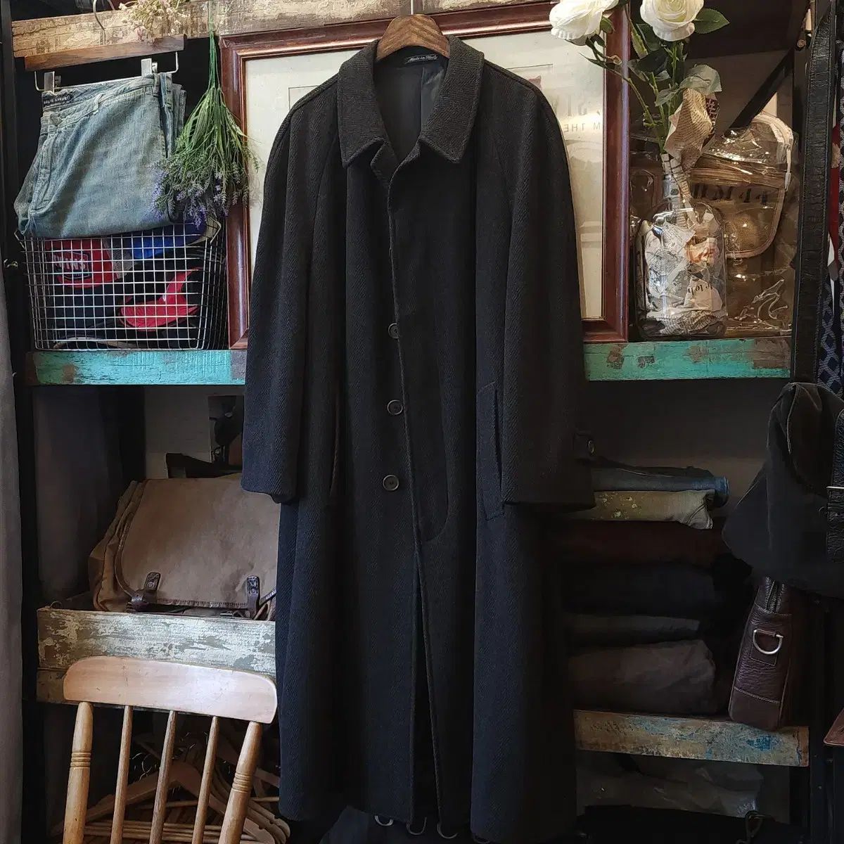 90s GIORGIO ARMANI (ジョルジオ アルマーニ) ヘビーウール