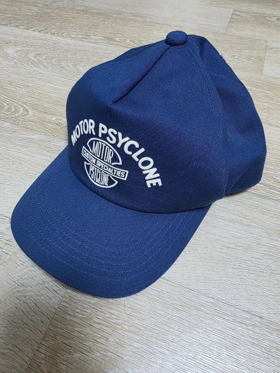 MOTOR PSYCLONE WHEELERS フリーホイーラーズ ウール 帽子 キャップ ブルー