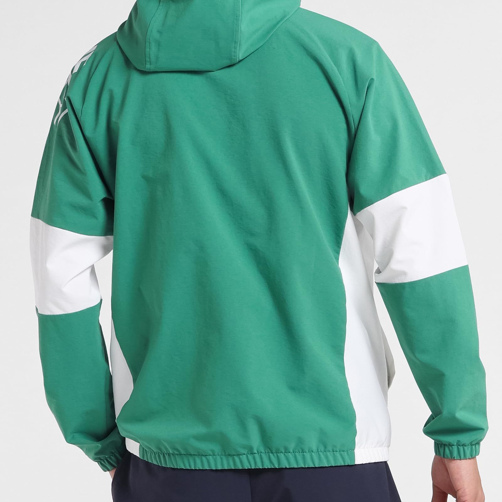 ムーブスポーツ ジャージ クロス デサント TAIKYU フルジップフーディー クーリング機能 ストレッチ はっ水 色褪せしにくい トレーニング ランニング メンズ GRWH O