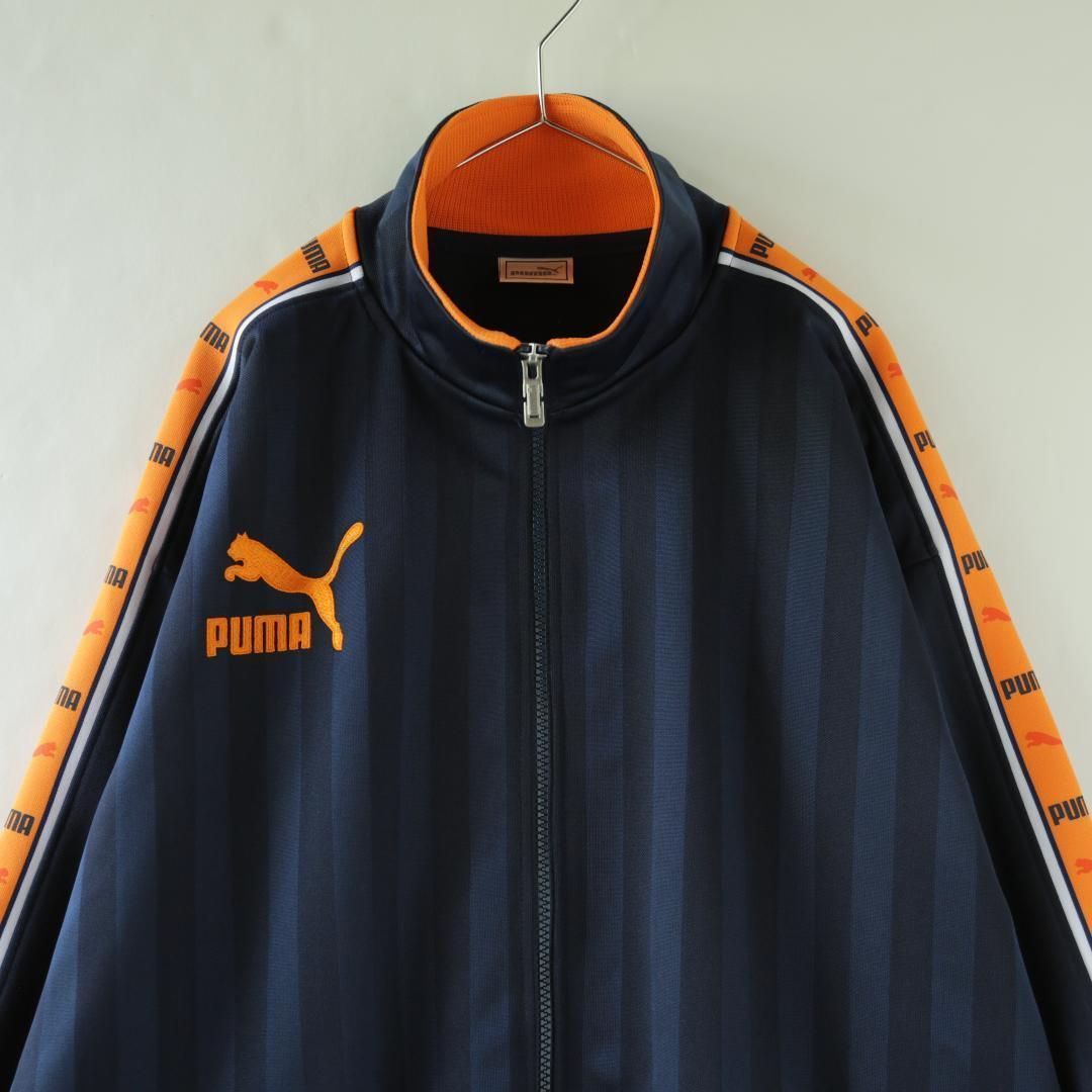 90s PUMA トラックジャケット ジャージ 刺繍ロゴ ヒットユニオン