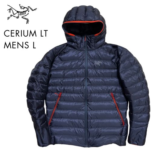 アークテリクス セリウムLT メンズL ネイビー 紺 ダウンジャケット