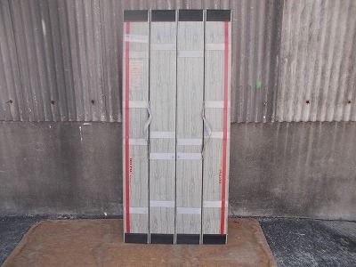 一部地域を除く 車いす用スロープ デクパック 165 cm TS-25-1204-04