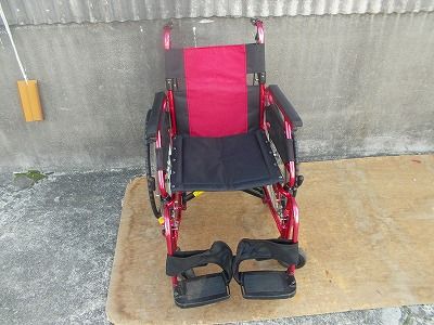 一部地域を除く ミキ 軽量車いす キャリカルプラス 自走式 PMS-3 R TS-25-1204-10