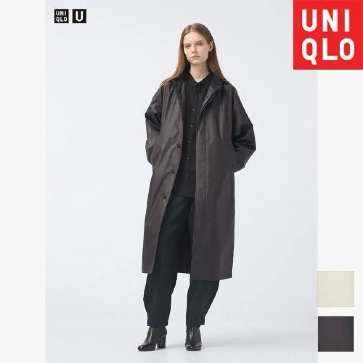 UNIQLO U コーティング ロングコート M 【公式通販】