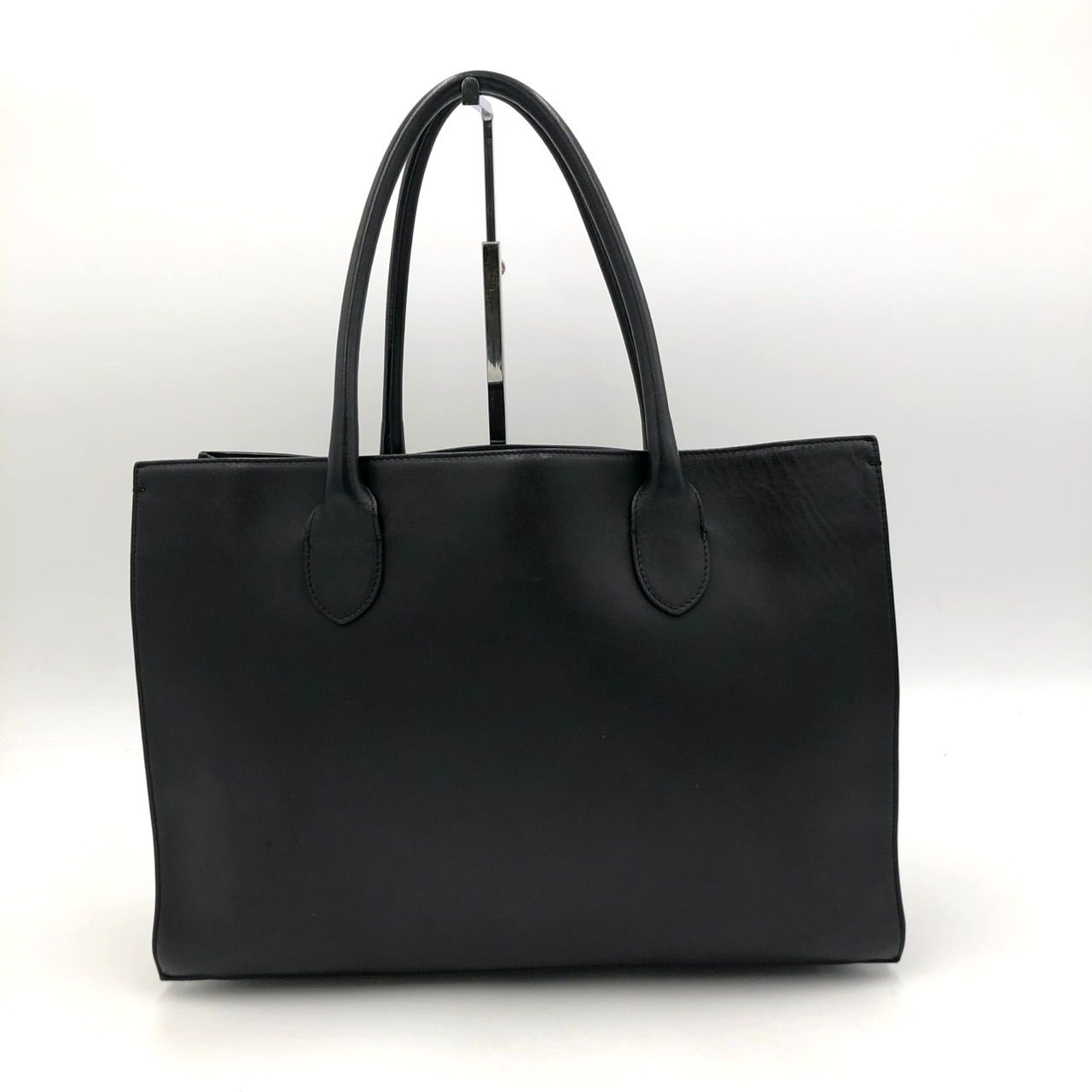 美品Paul Smith 黒 レザートートバッグ 美品】Paul Smith ポールスミス トートバッグ 黒 ブラック レザー 本革