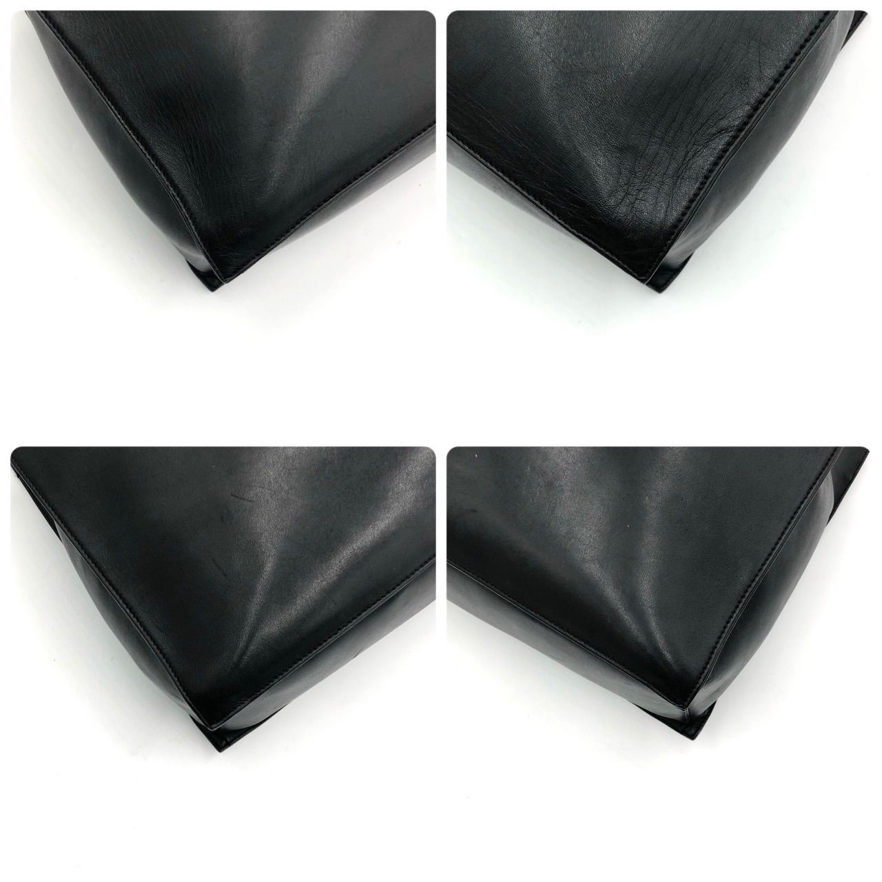 美品】Paul Smith ポールスミス トートバッグ 黒 ブラック レザー 本革