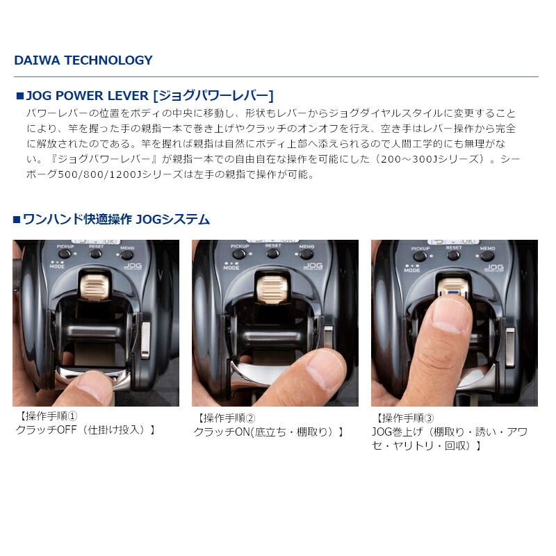 ダイワ 電動リール シーボーグ 300J 右ハンドル 21年モデル 電動リール