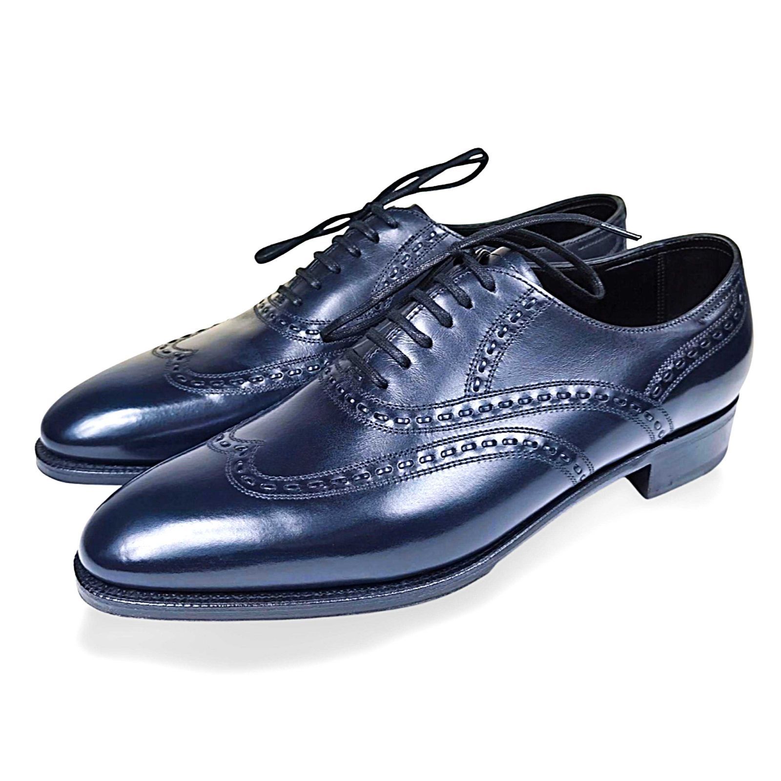  定価43 9万円 ジョンロブ 2025 イヤーモデル HENRY ミッドナイトブルー 7000ラスト サイズ6 5 E BOX等付属 ドレス ビジネスシューズ ブーツ 革靴