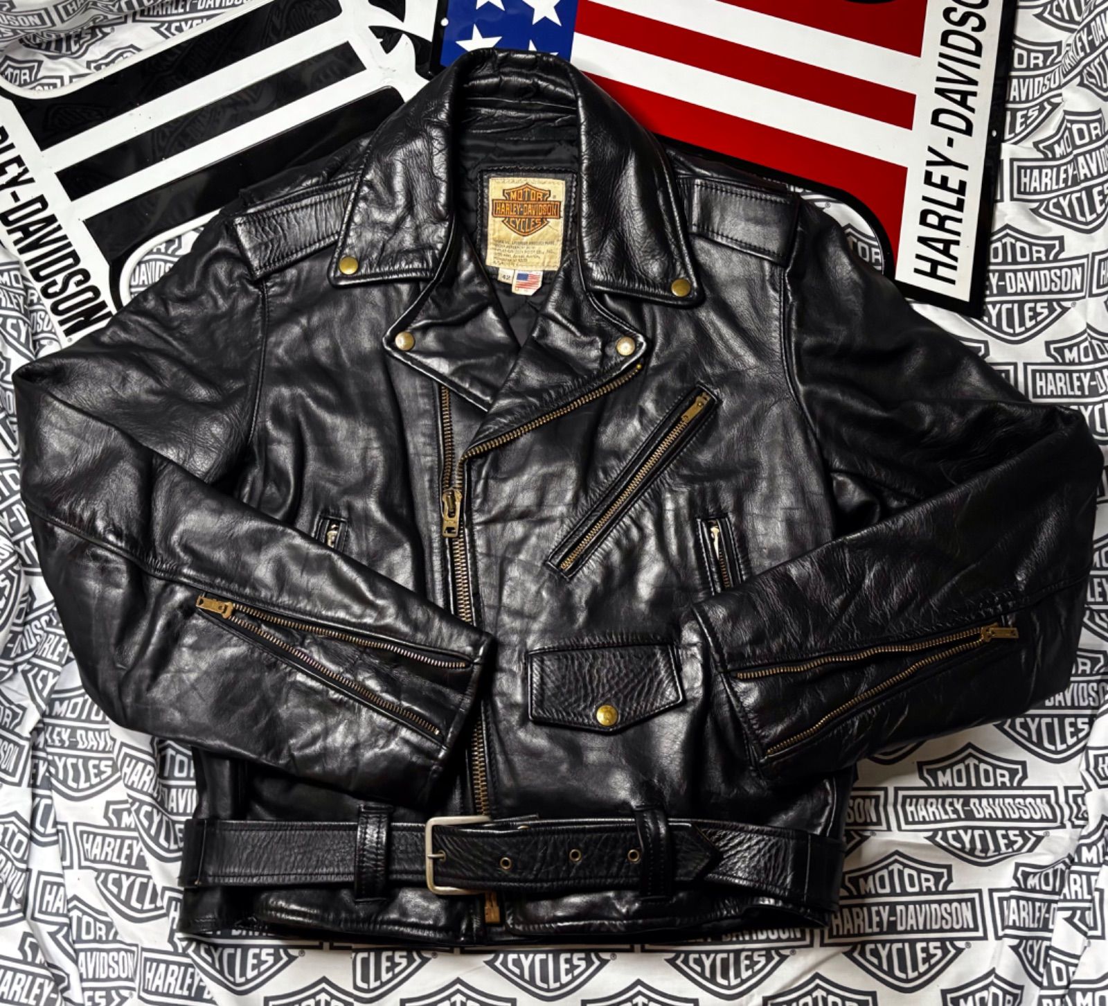 ⭐️ ハーレーダビッドソン 美品ヴィンテージ・モデル⭐️ハーレー乗り