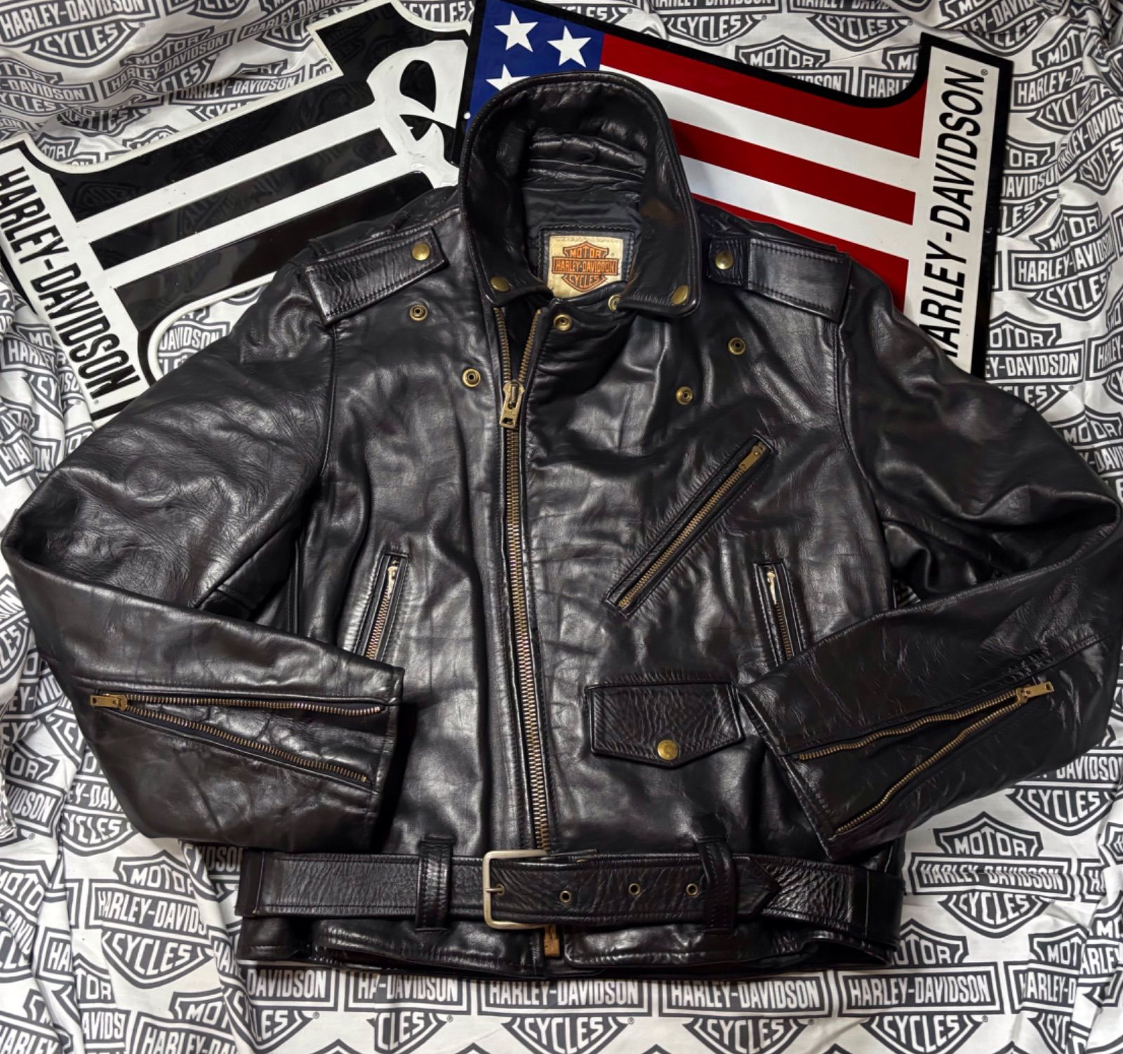 ⭐️ ハーレーダビッドソン 美品ヴィンテージ・モデル⭐️ハーレー乗り