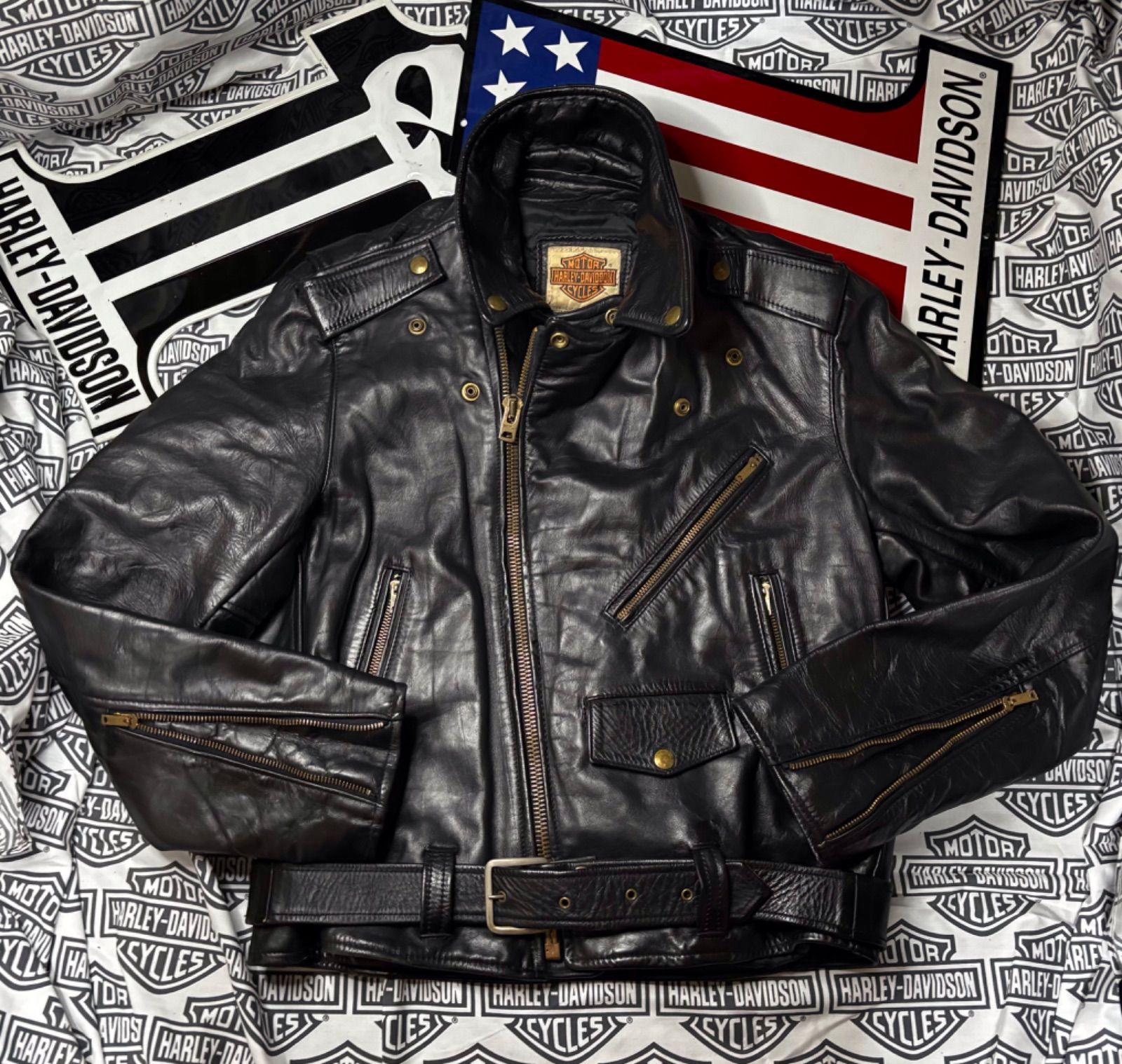 ⭐️ ハーレーダビッドソン 美品ヴィンテージ・モデル⭐️ハーレー乗り