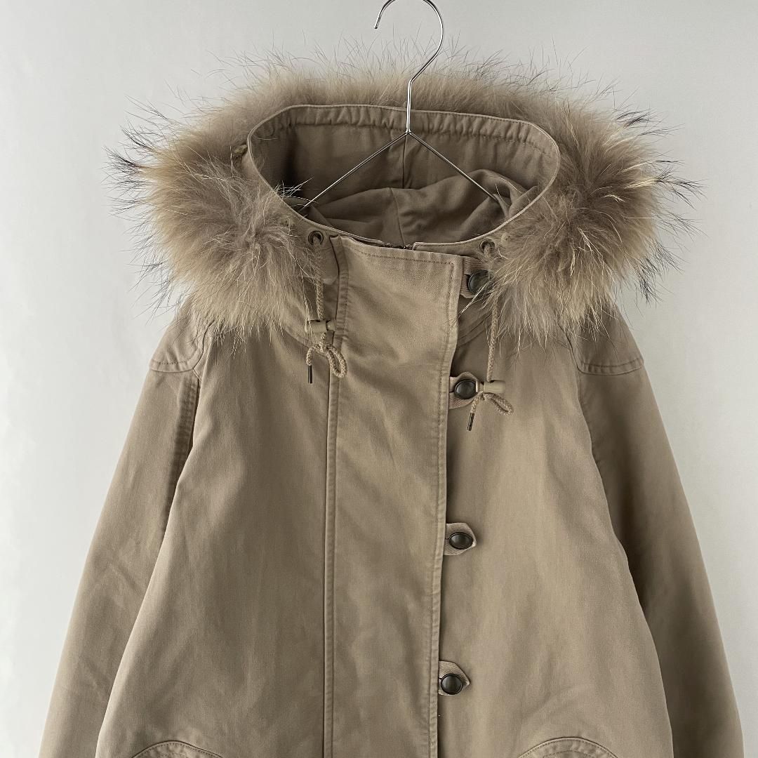 TSUMORI CHISATO デザインモッズコート ボアライナー 個性的 - メルカリ