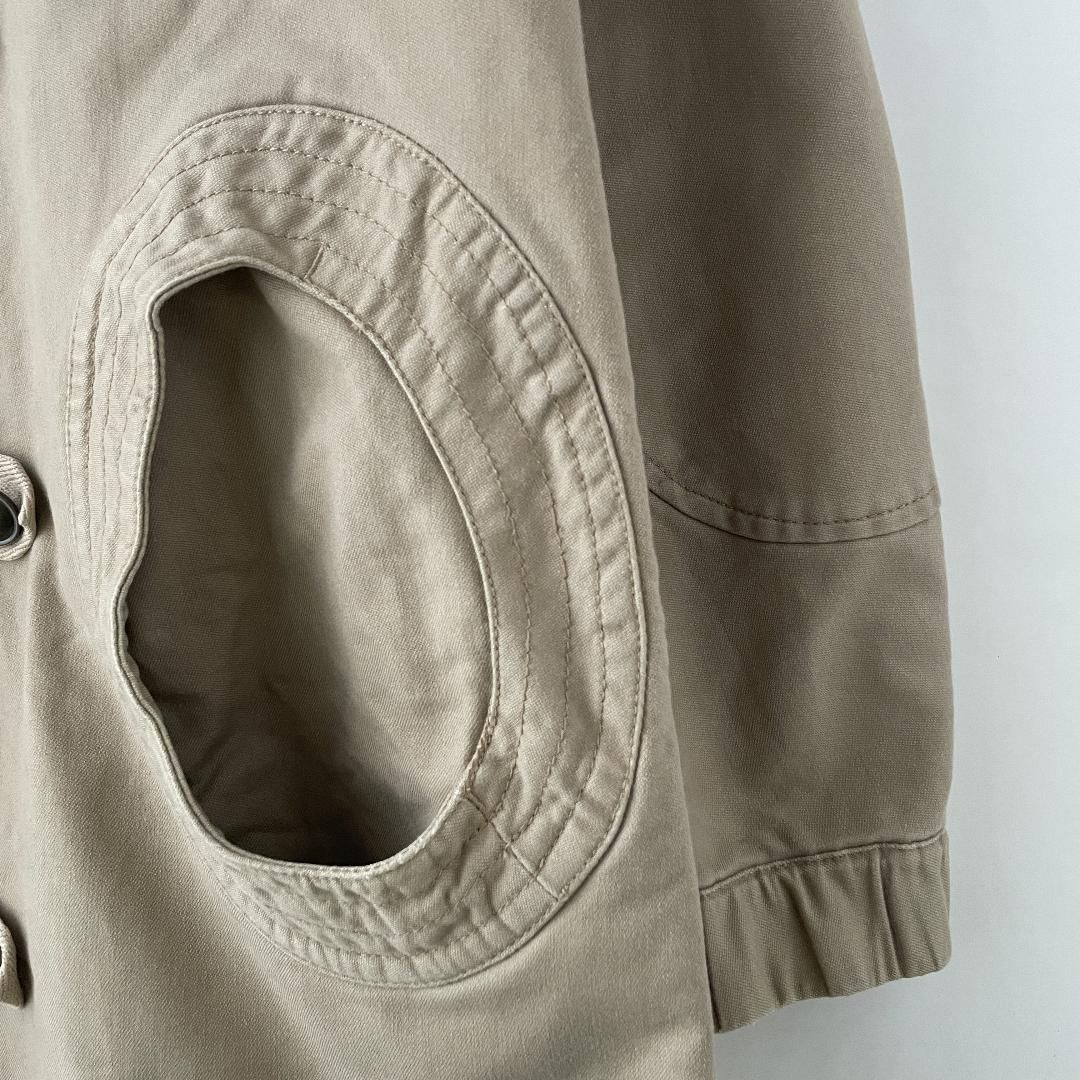 TSUMORI CHISATO デザインモッズコート ボアライナー 個性的 - メルカリ