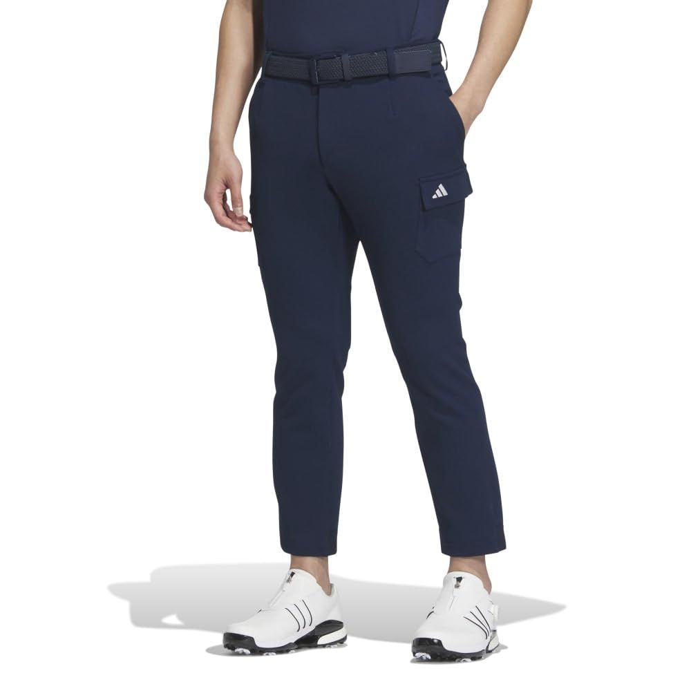 アディダスゴルフ ゴルフパンツ EX Stretch active 撥水 カーゴ アンクルパンツ メンズ カレッジネイビー 79