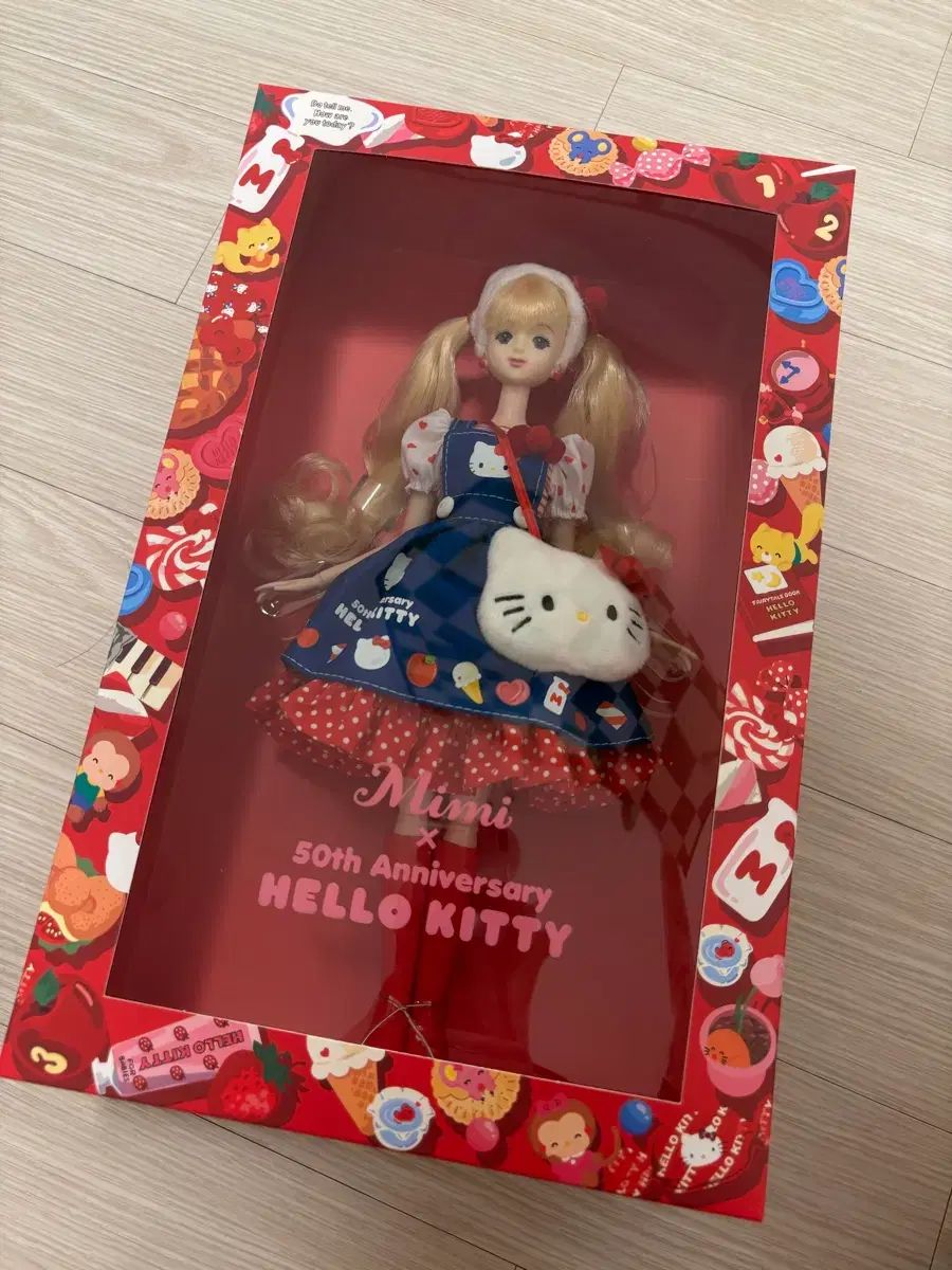ハローキティ ミミ 50周年 ぬいぐるみ