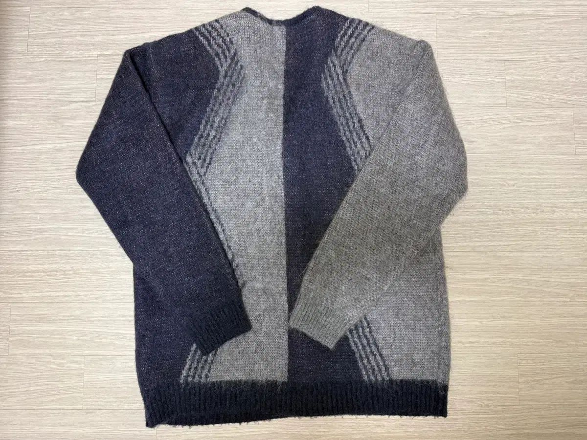 ニードルス グレー L モヘアカーディガン 中古・古着通販】Needles (ニードルズ) モヘアカーディガン グレー