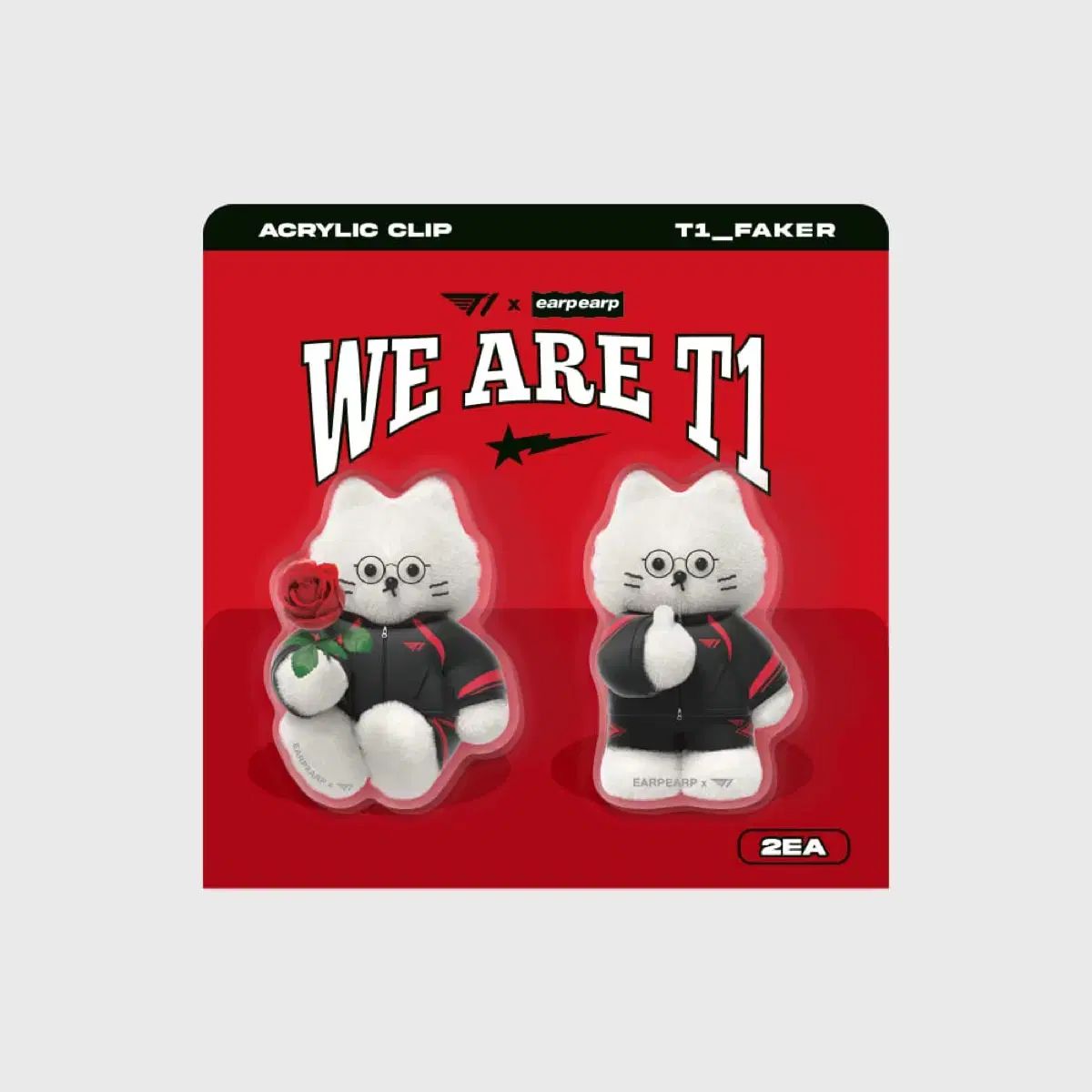 T1 Tシャツ フェイカー アクリル クリップ