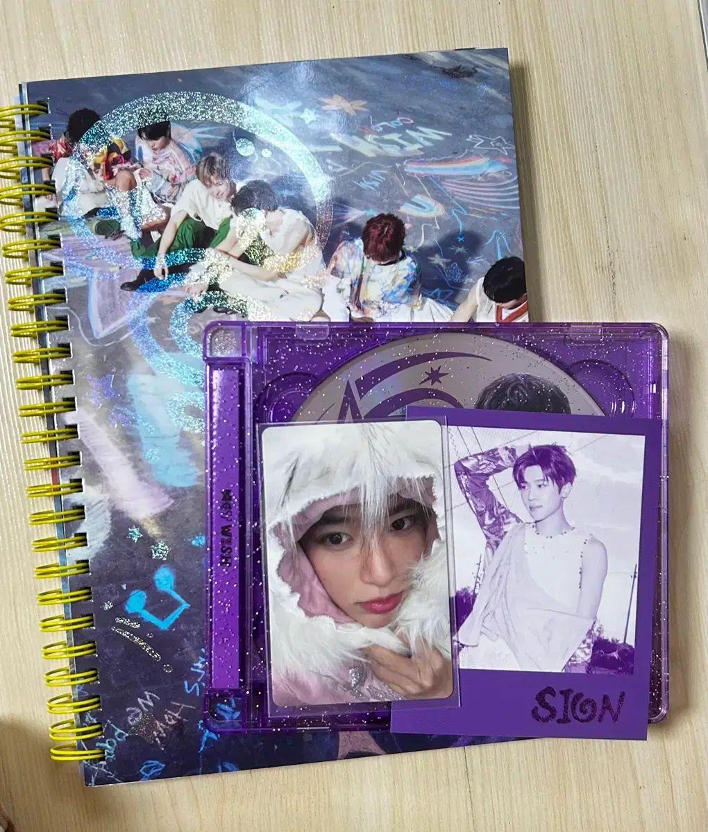 NCT(エヌシーティー) WISH シオン チェキ ポラロイド トレカ アルバム