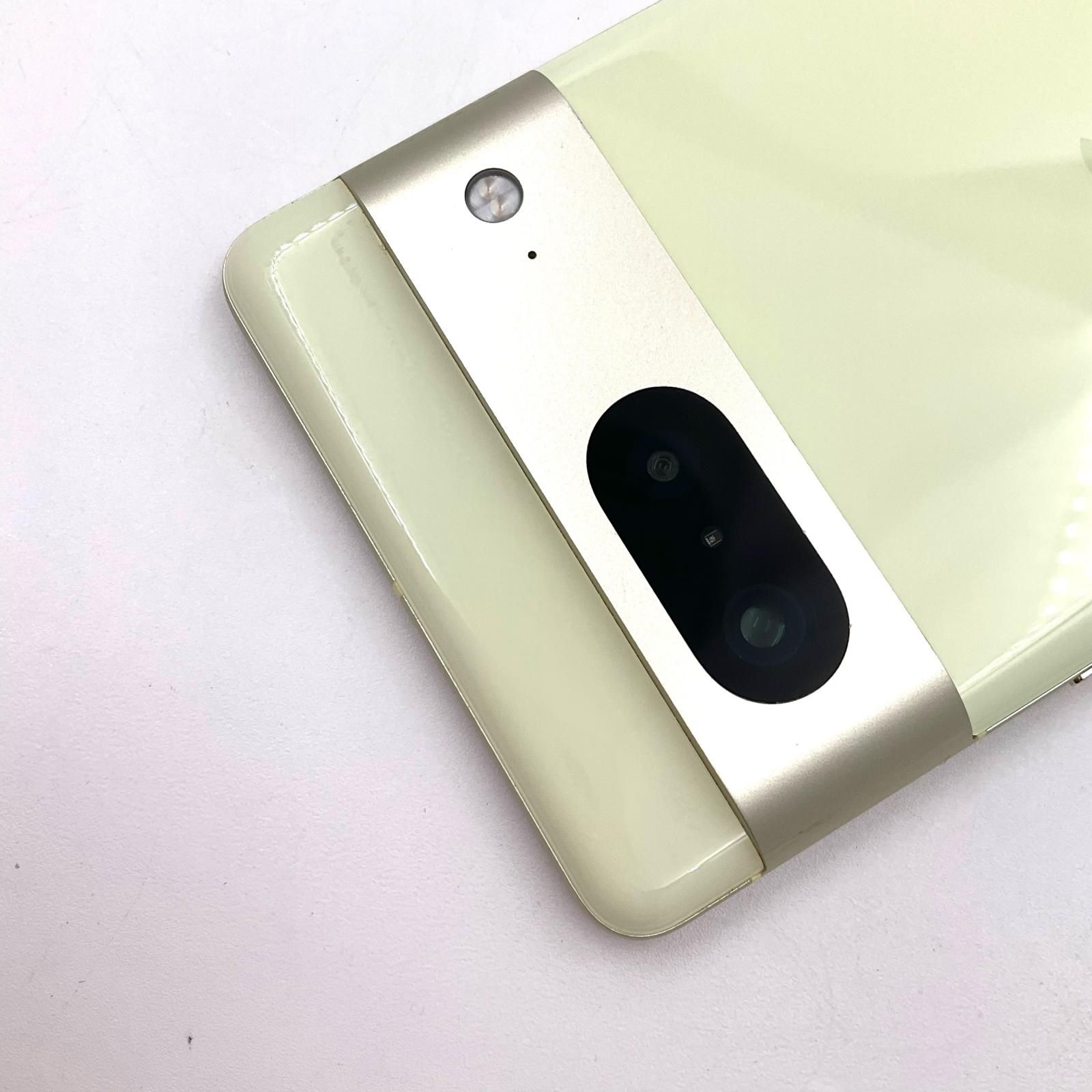 Google Pixel 7 128GB レモングラス au SIMフリー G03Z5 白ロム 動作