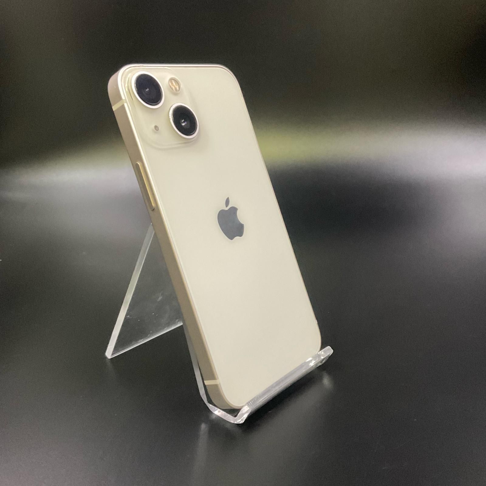 iPhone 13 mini 128GB スターライト 箱＆Spigenケース付 SIMフリー 