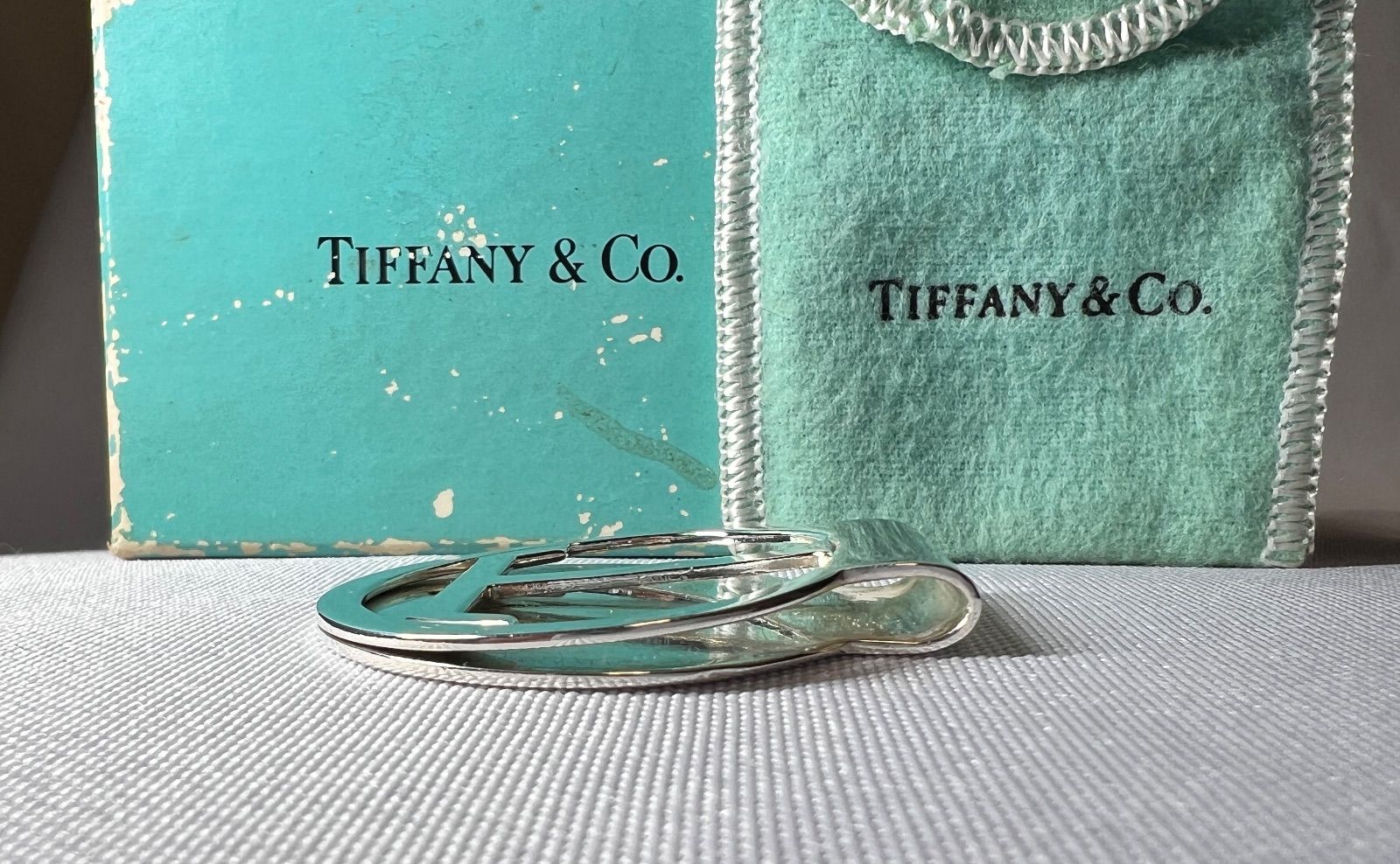 TIFFANY ティファニー Tデザイン スターリングシルバー マネークリップ