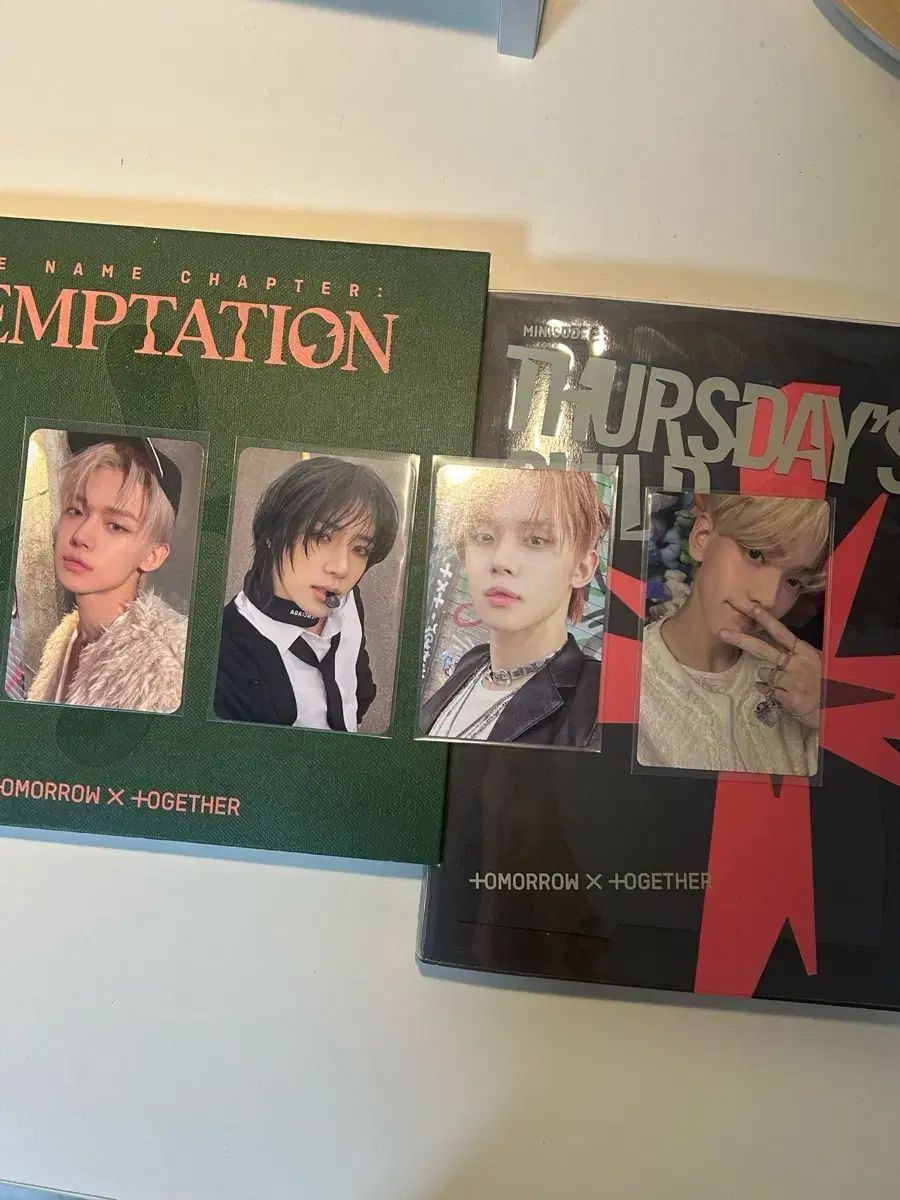 TOMORROW X TOGETHER(TXT) 木曜日のアイ TEMPTATION トレカ アルバム