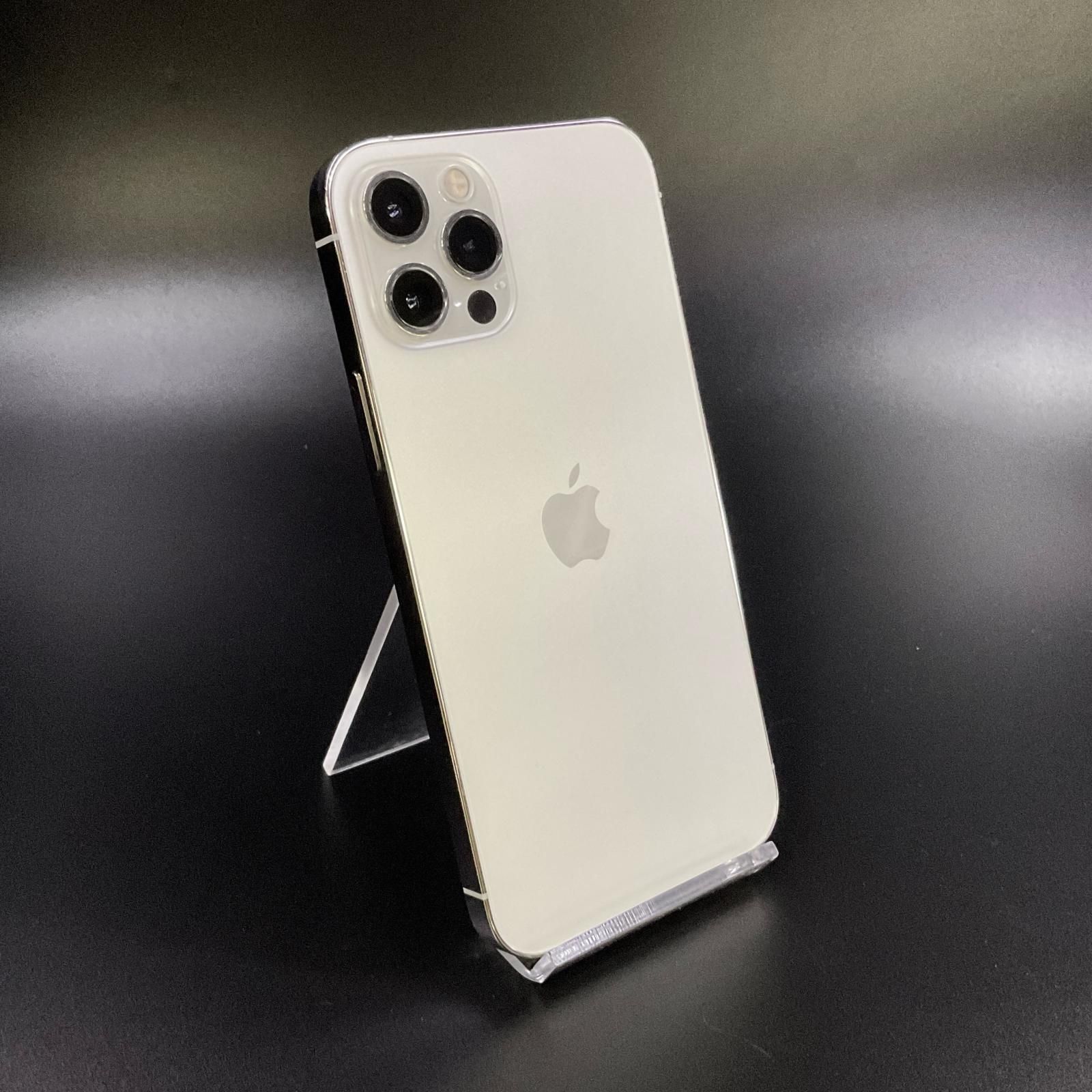 【全額返金保証】【最速発送】 iPhone 12 Pro 256GB シルバー docomo 白ロム 動作確認済 78%