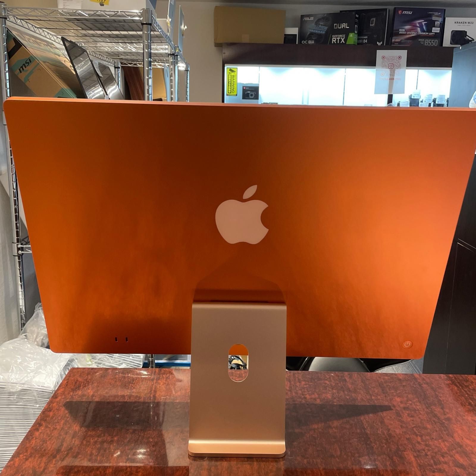 Apple iMac 24インチ M 4 16 GB SSD 256 オレンジ