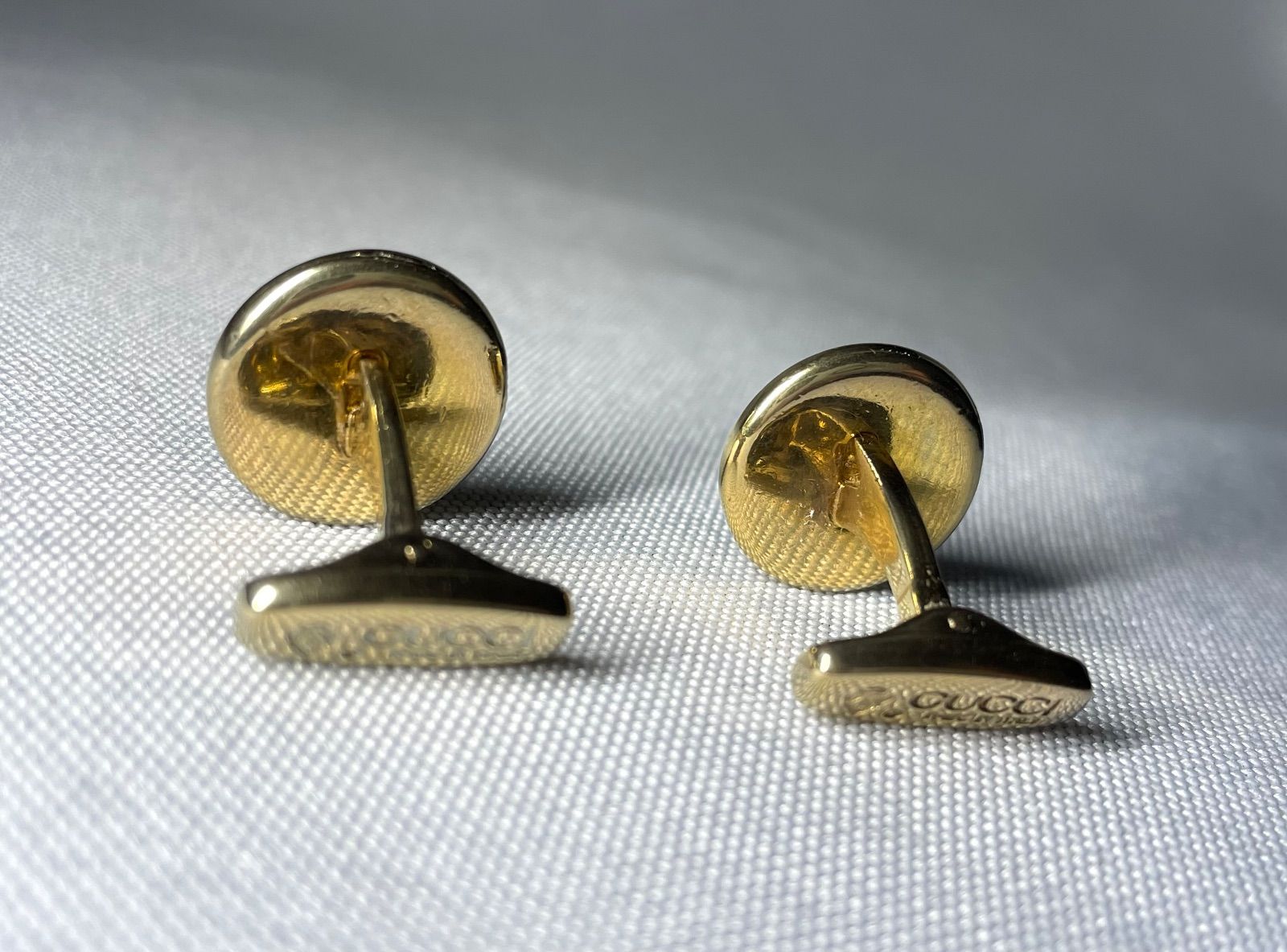 GUCCI グッチ インターロッキングG GGロゴ ゴールドメタリック