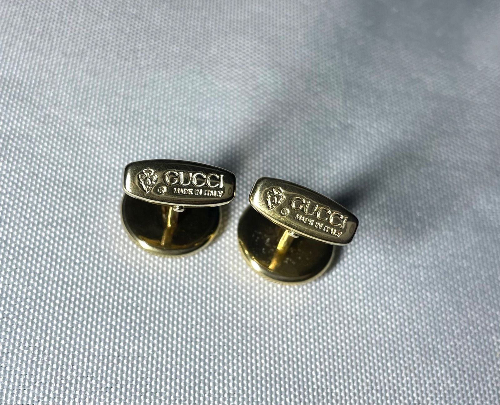 GUCCI グッチ インターロッキングG GGロゴ ゴールドメタリック