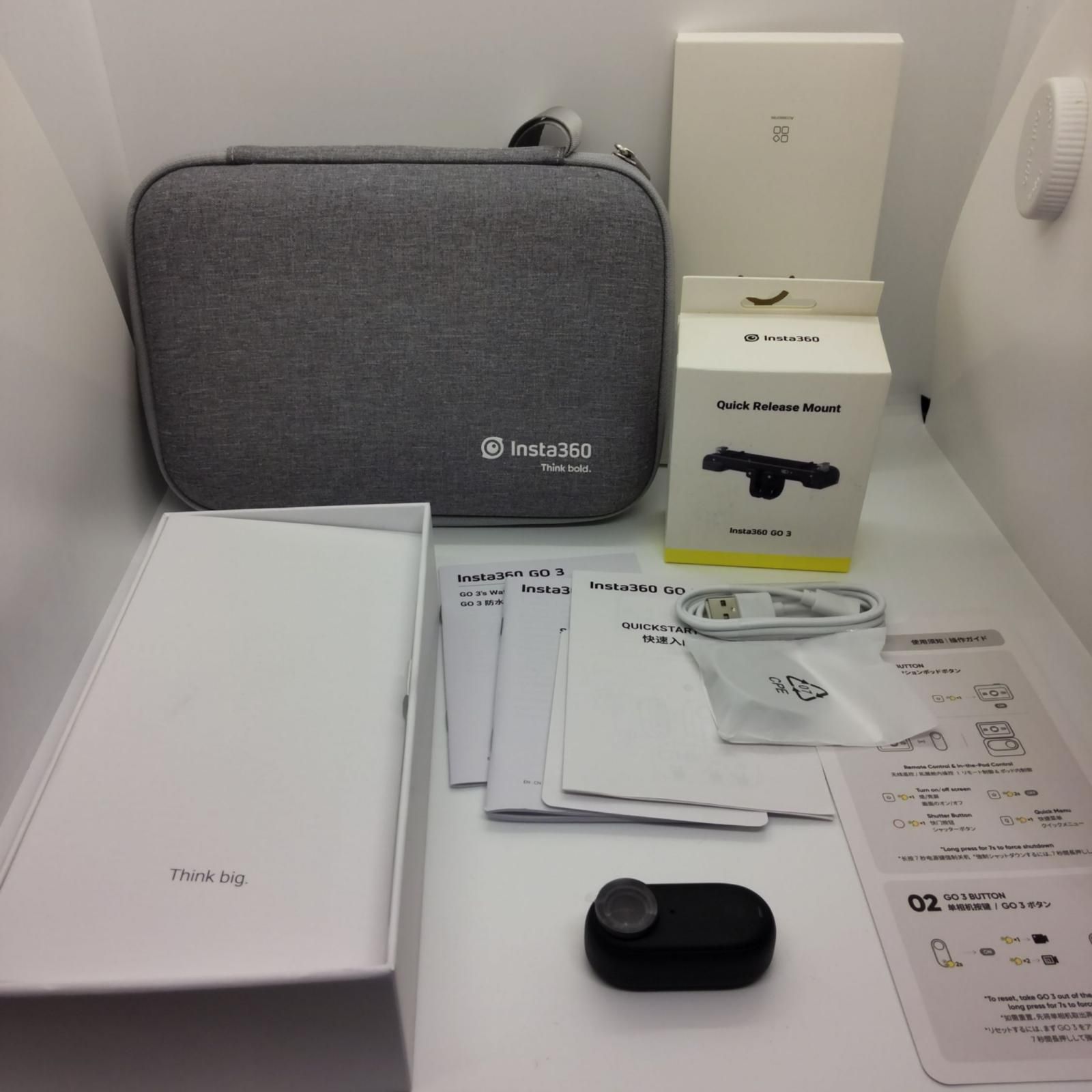 Insta 360 GO 3 128 GB ホワイト 超