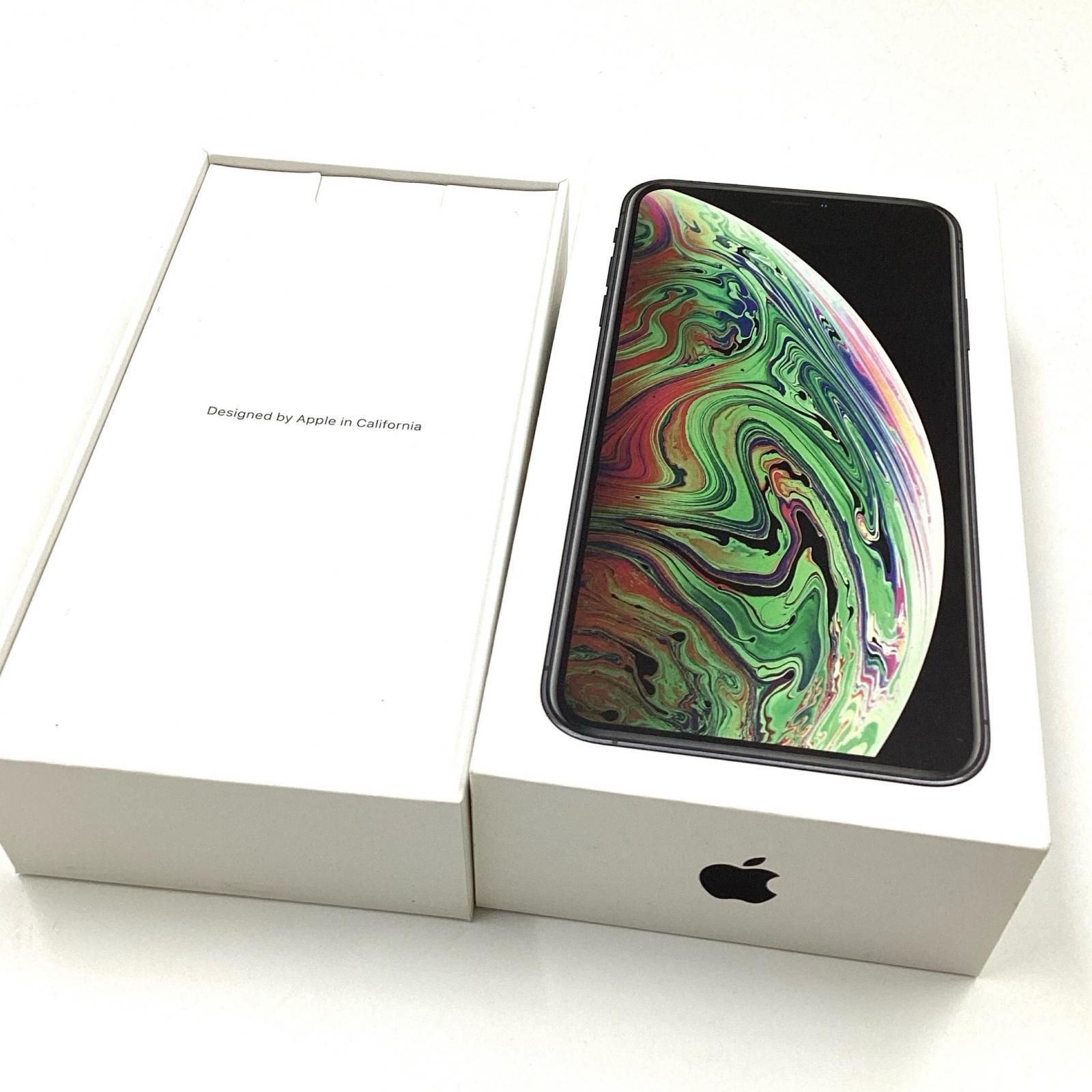iPhone XS Max 256GB スペースブラック 76%【最速発送】【難有