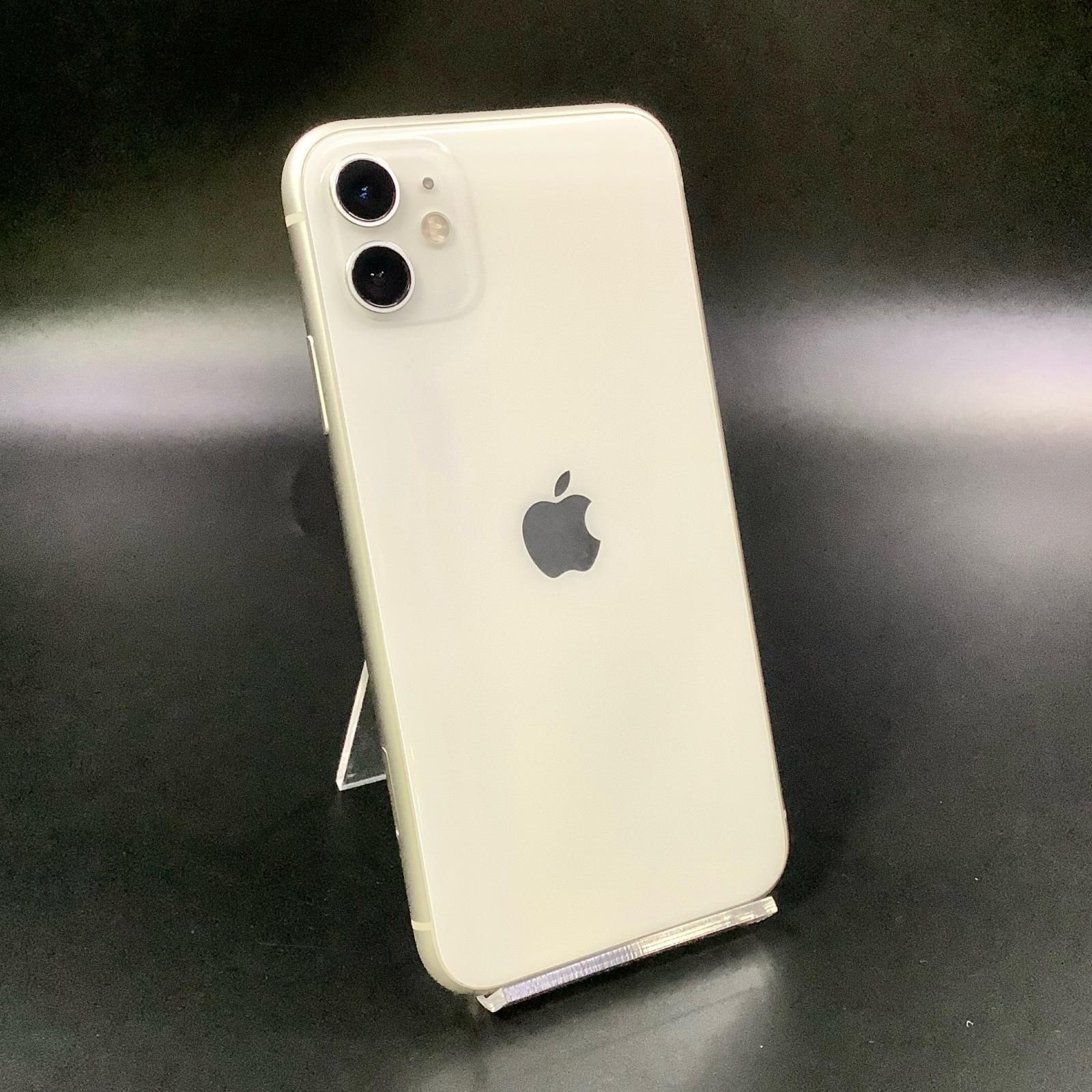 【連休限定お値下げ】iPhone 11 ホワイト 64G SIM au 美品 iPhone 11 64GB ホワイト au 白ロム 動作確認済 85%【全額返金保証