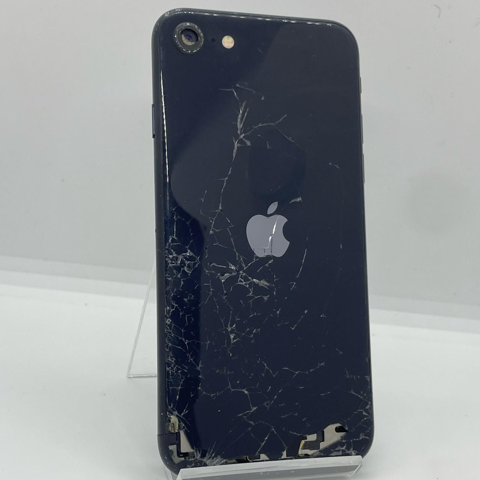 安心メル便発送【美品】iPhone SE (第3世代) ミッドナイト 64GB iPhone SE 第三世代SIMフリー64GB ミッドナイト