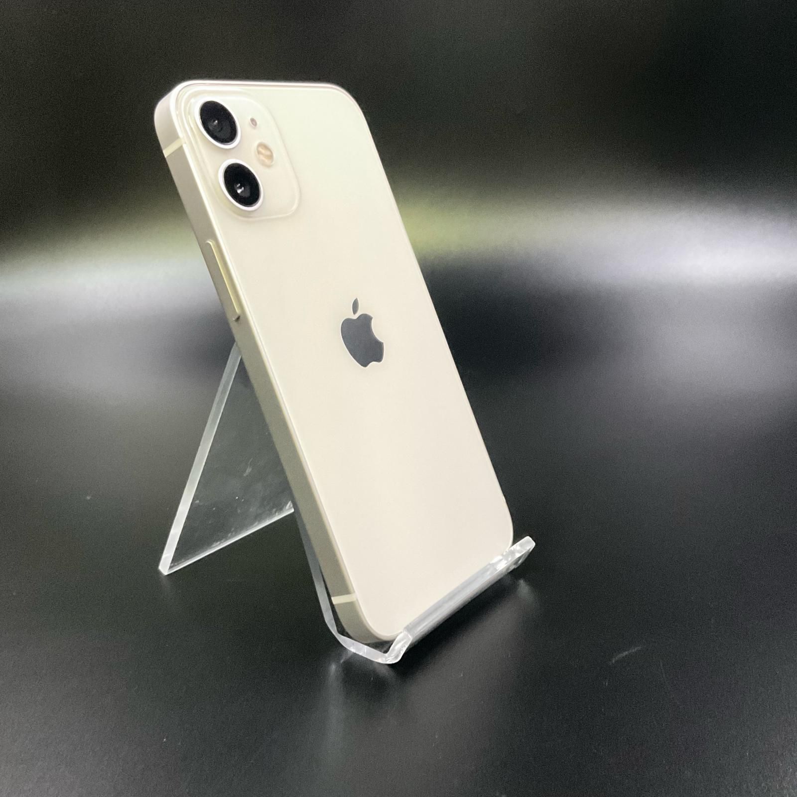 iPhone 12 mini 64 GB ホワイト docomo SIMフリー 白ロム 87