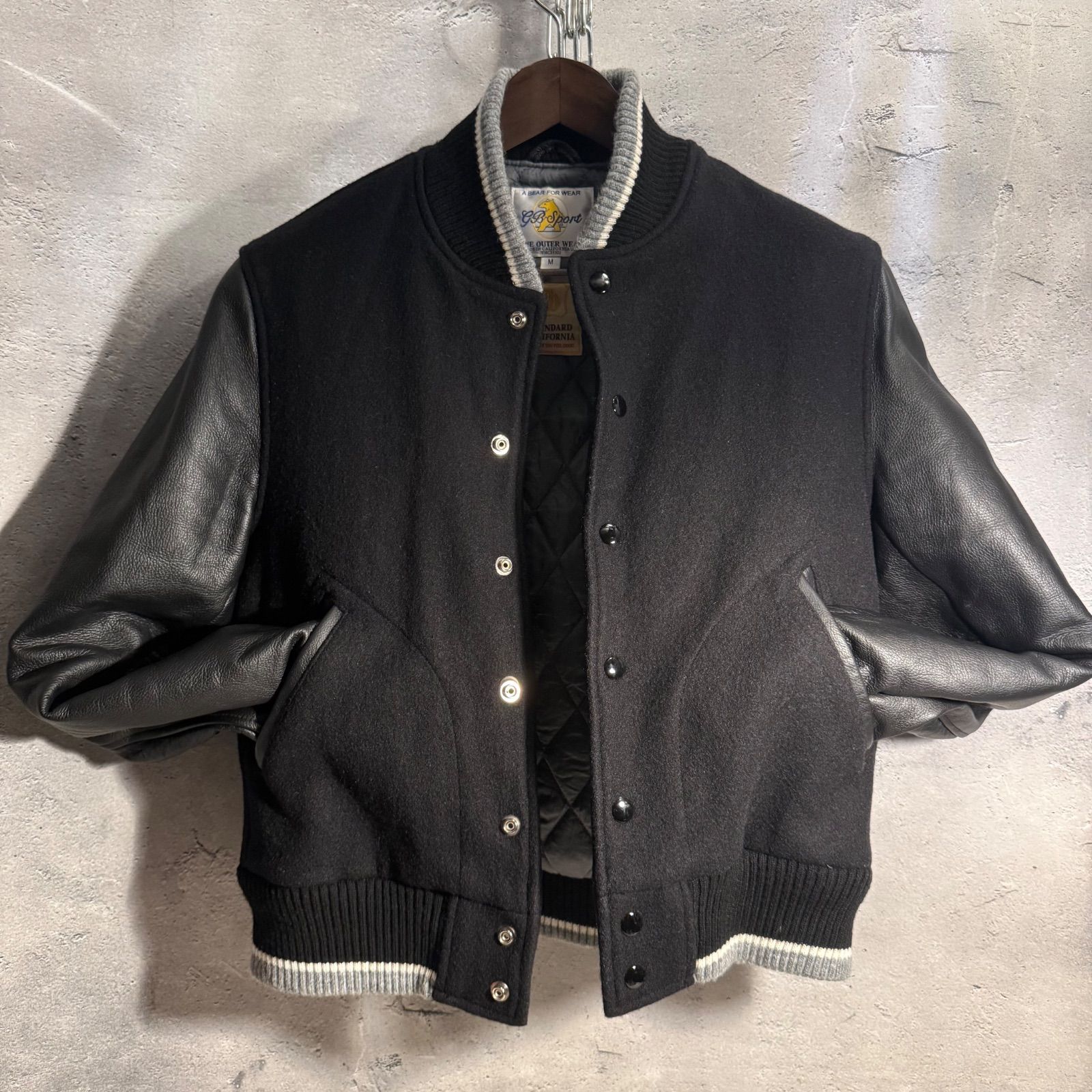 ✨GB Sport×STANDARD CALIFORNIA スタジャン M USA製 ゴールデンベアー