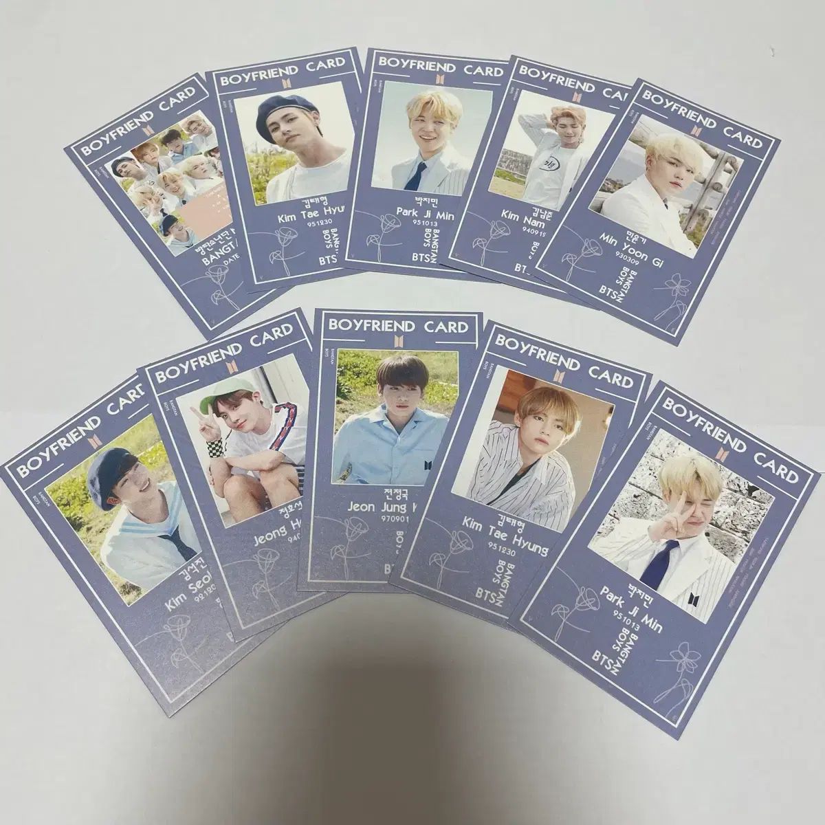 BTS（防弾少年団・バンタン）彼氏風トレカまとめ - メルカリ