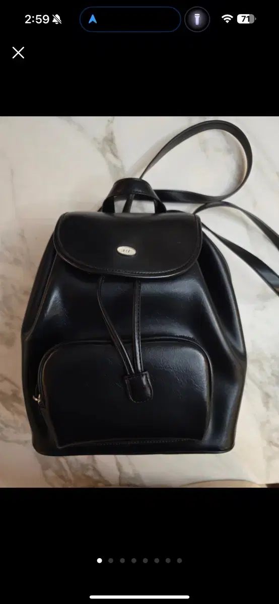 オロ ブラック ミニ バックパック バッグ