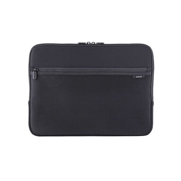 エレコム インナーバッグ 15.6インチ ノートパソコンを傷や汚れから守る ファスナーポケット ブラック BM-IBPTNP15BK