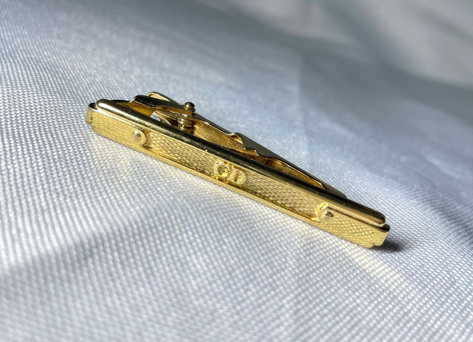 美品 希少 Dior ディオール CDロゴ パターンデザイン ゴールド