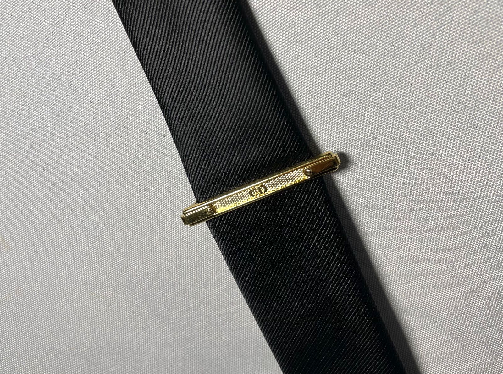 Dior ロゴパターン ネクタイ Christian Dior ディオール ブラックDior