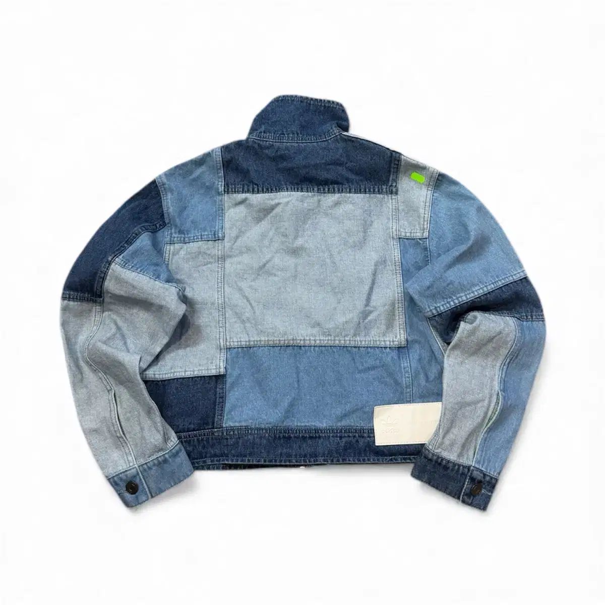 アディダス デニム パッチワーク トラックジャージ - メルカリ