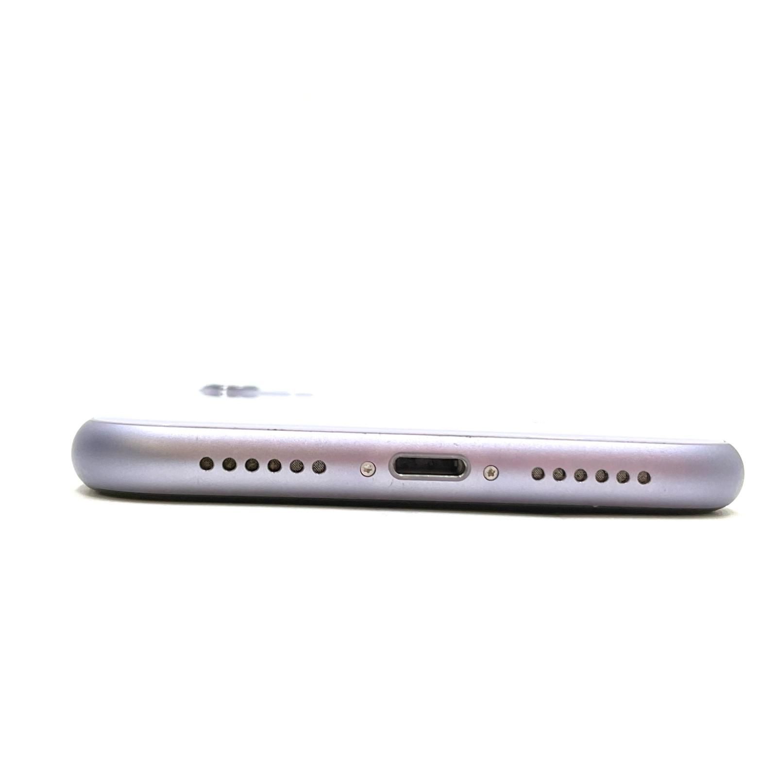 iPhone 11 128 GB パープル au 白ロム 75