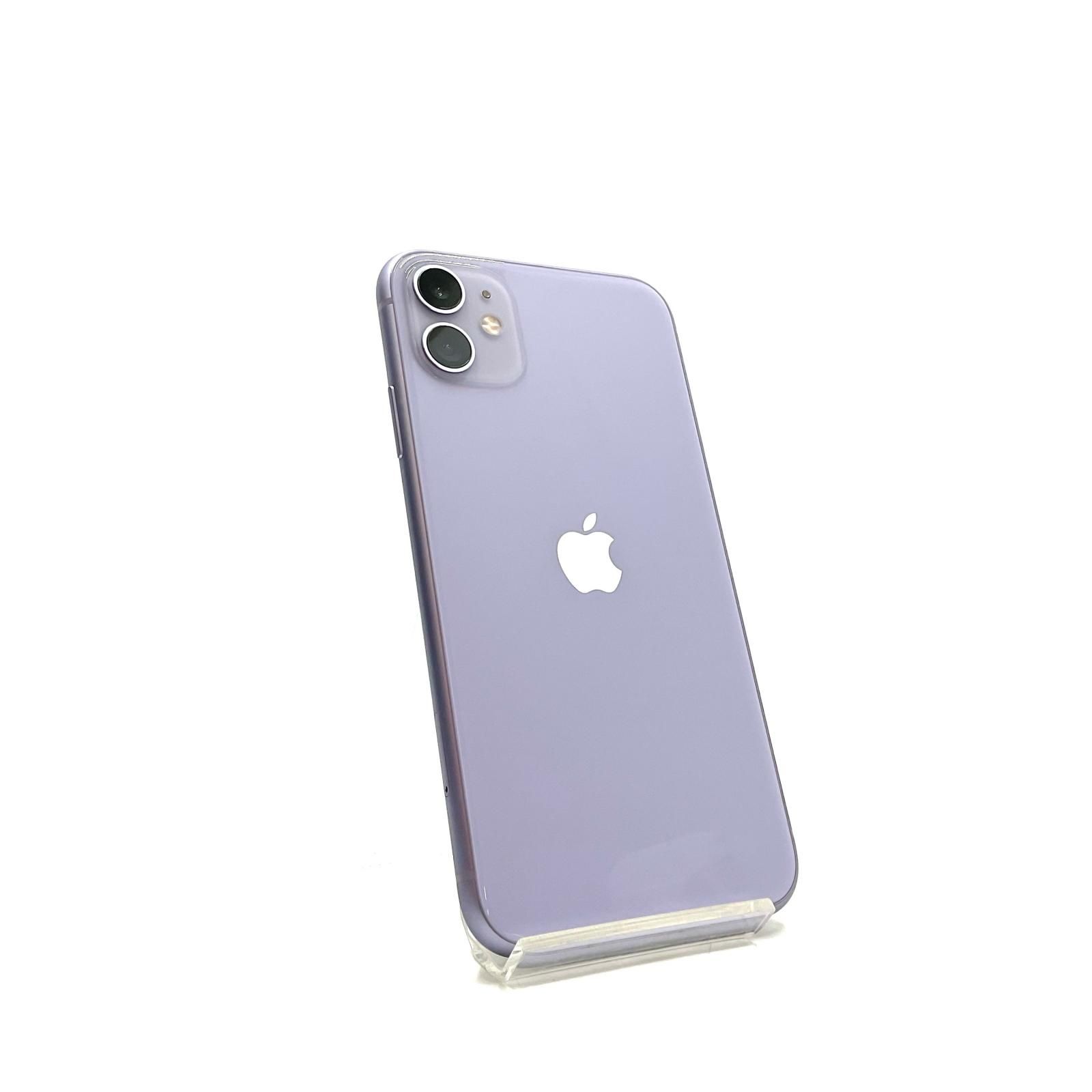 iPhone 11 128 GB パープル au 白ロム 75