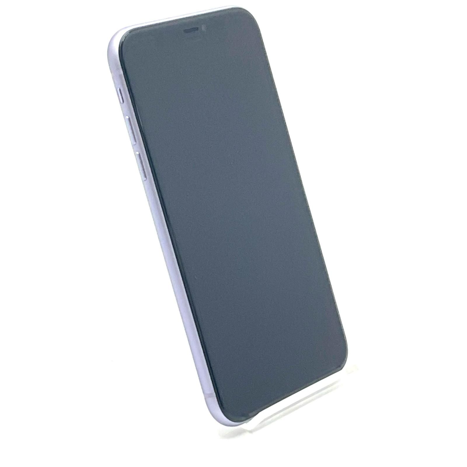 iPhone 11 64GB パープル au 白ロム 動作確認済 81%【全額返金保証