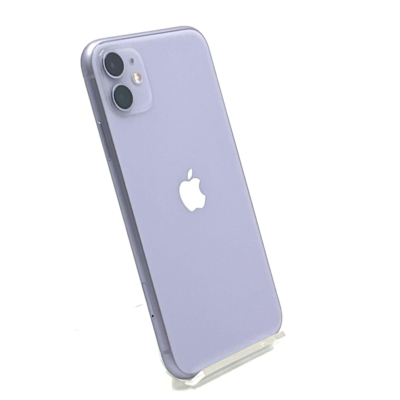 iPhone 11 パープル64GB au KDDI iPhone 11 64GB パープル au 白ロム 動作確認済 81%【全額返金保証