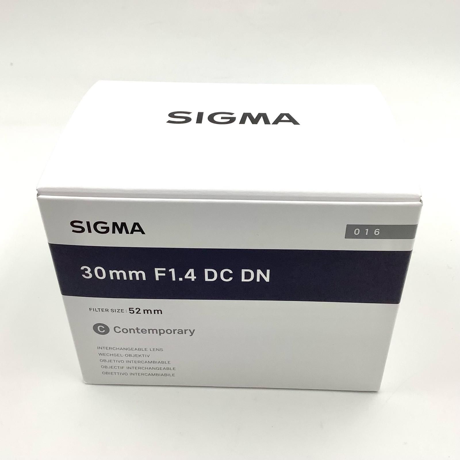【返品保証・動作確認済】SIGMA 30mm F1.4 DC DN｜EF-M 全額返金保証】【最速発送】SIGMA 30mm F1.4 DC DN [キヤノンRF用