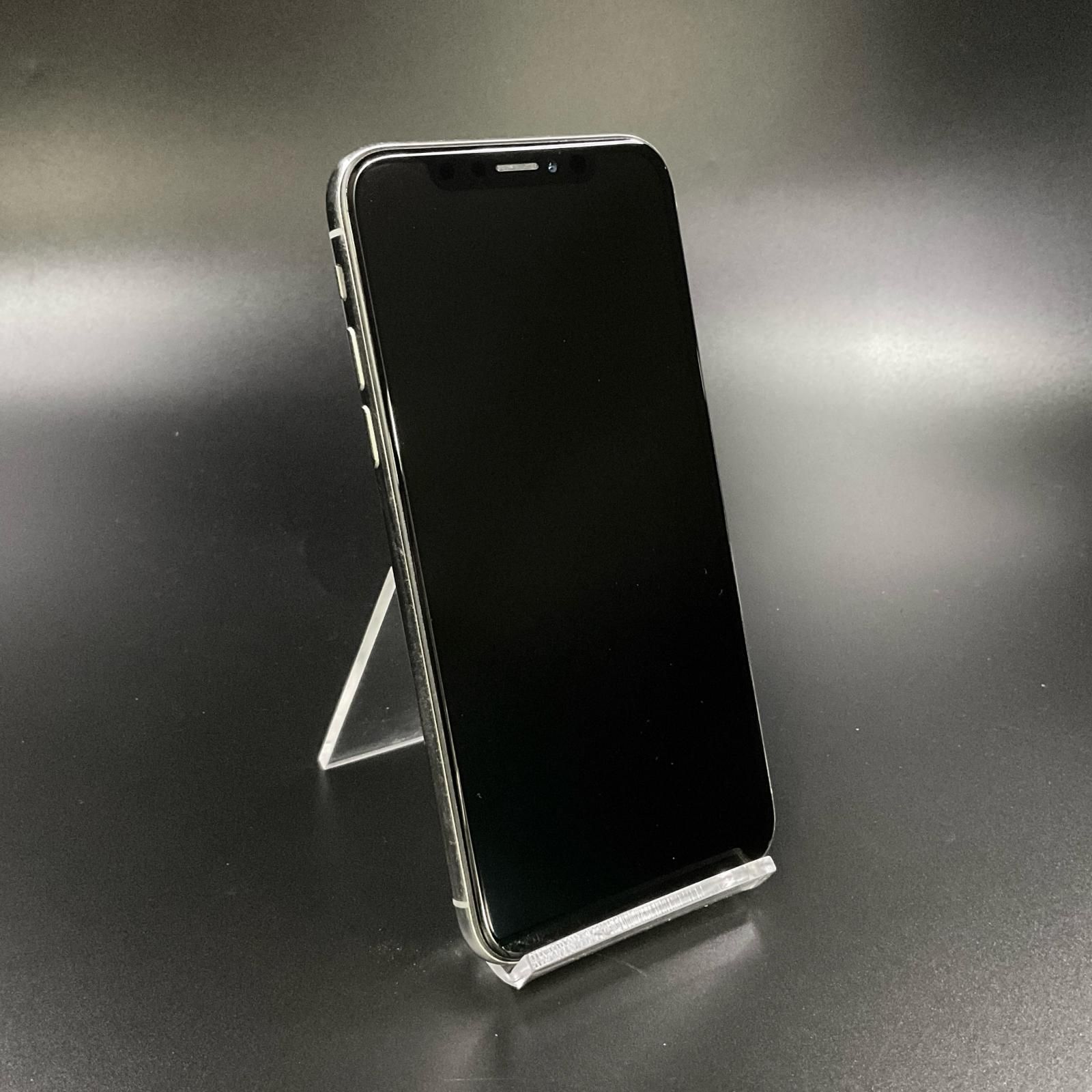 最速発送】 iPhone X 256GB シルバー Softbank 白ロム【難有】 75